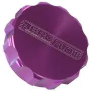 Aeroflow 1-1/2" Billet Aluminium Filler Cap, AF59-460-24PUR