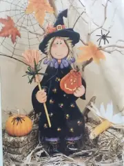 Weena WITCH DOLL PATTERN, 17 1/2" Tall, NEW HALLOWEEN DECOR Dollmaking