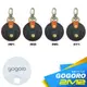 2m2 gogoro 1 狗狗肉 電動機車 鑰匙皮套 保護套 鑰匙圈 鑰匙包 (9.4折)