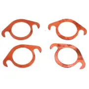 Copper Slip In 1-5/8 Inch Exhaust Gaskets - 4 Pack - VW Bug Ghia Buggy EMPI 3389