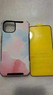 iphone 13 phone case with screen protector 9D