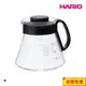 【HARIO V60經典系列】02黑色60咖啡分享壺600ml [XVD-60B-EX] 閃物咖啡