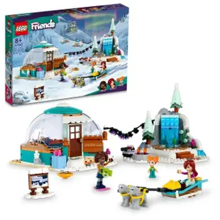 【LEGO 樂高】Friends 41760 冰屋假期冒險(露營 家家酒 DIY積木)