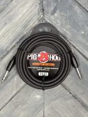 Pig Hog PTRS15 15FT 1/4" TRS - 1/4" TRS CABLE