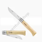 Opinel Traditional No. 12 Stainless Steel Folding Knife Blade with Safety Lock