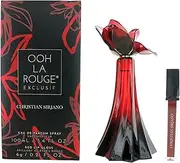 Ooh La Rouge Exclusif by Christian Siriano for Women - 2 Pc Gift Set 3.4 oz EDP Spray, 0.21oz Red Lip Gloss