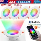 15W Smart Downlight RGB CCT Dimmable for Google Alexa Bluetooth Wifi App Control