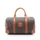 [二手] 【日本直送】 Macadam 手提包 迷你波士頓包 PVC 真皮 深棕色 淺棕色