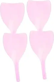 WOONEKY Hair Coloring Face Eye Mask Barber Salon Tool Heat Protection Mask Set Random Color