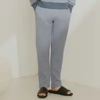 在飛比找樂天市場購物網優惠-【FANTINO】MIT有機棉鋪棉長褲-霧灰藍色 [APP下