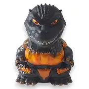 Bandai Godzilla Burning Finger Puppet Sofubi - New, Toho Collectible 2" SD Vinyl