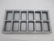 Chicago Metallic 12 Cavity Mini Loaf Pan 45755 Glazed