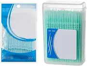 EIHI Pack of 300 Interdental Brush, Packaged Replacement Bags, Double-Sided Plastic Toothpicks, Portable Dental Floss, Dual-Use Dental Floss Stick, Interdental Brushes for Oral Care