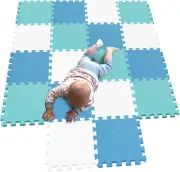® 18 Pieces Puzzle Play Mats, Soft Baby Play Mat, Kids Interlocking Foam Floor T