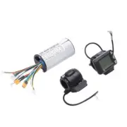 250W Brushless Sine Motor Controller with LCD Display for Electric Scooter