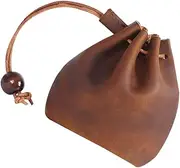 [WOFASHPURET] Key Bag Leather Coin Pouch Change Purse Mini Wallet Elegant Lightweight Ideal for Travel