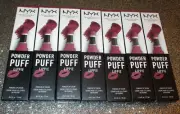 7x NYX POWDER PUFF LIPPIE MOODY NIB