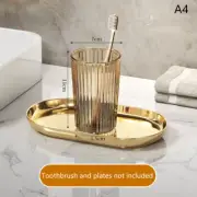 Acrylic Mouthwash Cup Toothbrush Bathroom Cup Light Luxury Style Bathroom Storag