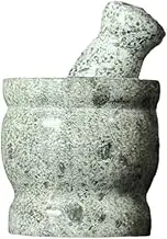 Traditional Grind, Household Old Fashioned Garlic Mashers Stone Mortars Crushers Grinders and Pestles Set Medicine Grinder Masher