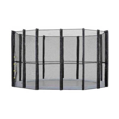 14Ft Replacement Round Outdoor Trampoline Net 12 Pole