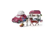Horse Club Playset - Horse Adventures With Car And Trailer
