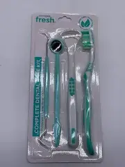 Dental Guru Dental Tools - Complete Dental Care Kit with Toothbrush, White