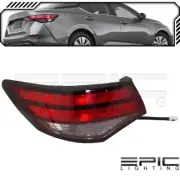 Driver Side CAPA Halogen Tail Light fits NISSAN 20-24 SENTRA