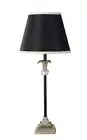 CLASSIC/ FRENCH PROVINCIAL PALM TABLE / BEDSIDE LAMP