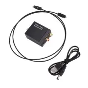 Digital to Analog Audio Converter Optical Fiber Toslink Coaxial to R/L3466