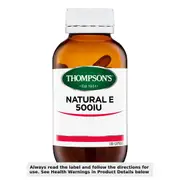 Thompsons Natural E 500IU 100 Capsules