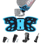 3-way Pivot Arm Butterfly Helmet Mount for Gopro Hero12
