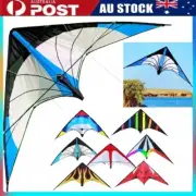 48 Inch Dual Line Stunt Sport Beach Fun Kite Outdoor Game for Kids and Adults