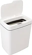 18L Automatic Garbage Can, Automatic Touchless Motion Sensor Rectangular Trash Can, Kitchen Trash Can with Lid, Battery Type Smart Garbage Bin with Lid for Bathroom Bedroom