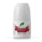 Dr. Organic bioactive organic natural deodorant roll on freshness + Pomegranate