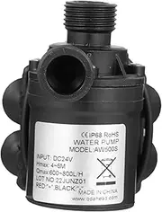 LALAFINA Submersible Boosting Pump Durable Water Pump for Fish Tanks Fountains Easy Installation Safe Practical for Hydroponic Irrigation Systems