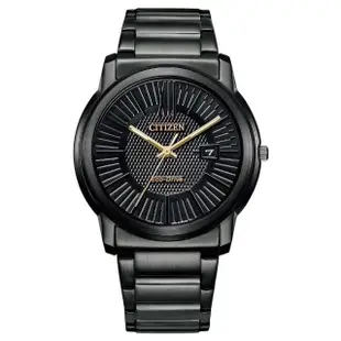 【CITIZEN 星辰】PAIR 羅馬大三針光動能男錶/42mm(AW1217-83E)