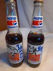 Pepsi Cola Longneck Collector’s Edition Shaq Jammin & Spinnin' Shaquille O Neal
