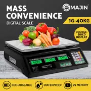 Emajin Scales Digital Kitchen 40KG Weighing Scales Platform Scales LCD