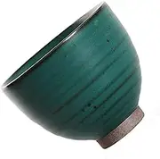 GRIRIW Japanese Tea Cup 1pc Vintage Pottery Tea Serving Cup for Tea Water Milk Scented Tea Durability