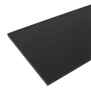 Practa 2400 x 600 x 25mm Black Laminate Worktop