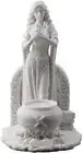 Brigid Goddess of Hearth and Home Statue Figurine Holding Sacred Flame