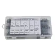 1200Pcs/Box Staples Car Bumper Plastic Welding Stud Welding Wire Repair Tool New