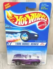 1995 Hot Wheels Model Series #3 Of 12 Purple '58 Corvette Coupe Chevrolet 2015
