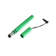 Metal Stylus Touch Screen Pen w/ Cap for iPhone iPod Touch iPad Tablet (Green)