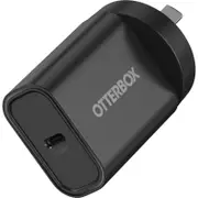 [78-81350] 20W USB-C Type I PD Fast Wall Charger Black, Compact, Drop Tested