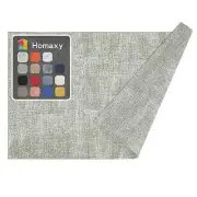 Faux Leather Heat Resistant Placemats for Dining Table Set of 6, Waterproof W...