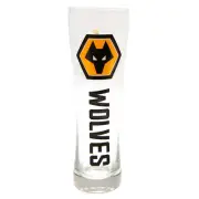 Wolverhampton Wanderers FC Tall Beer Glass