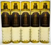 5 Bath & Body Works GOLDEN BERRY MISTLETOE Fine Fragrance Mist Spray