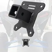 Pikioraz Rear Receiver Hitch, RZR Rear Trailer Towing Hitch, Hitch Receiver Plate Compatible with Polaris RZR XP