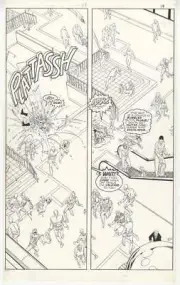 Violator #1 pg 17 Original Comic Art by Bart Sears - Spawn